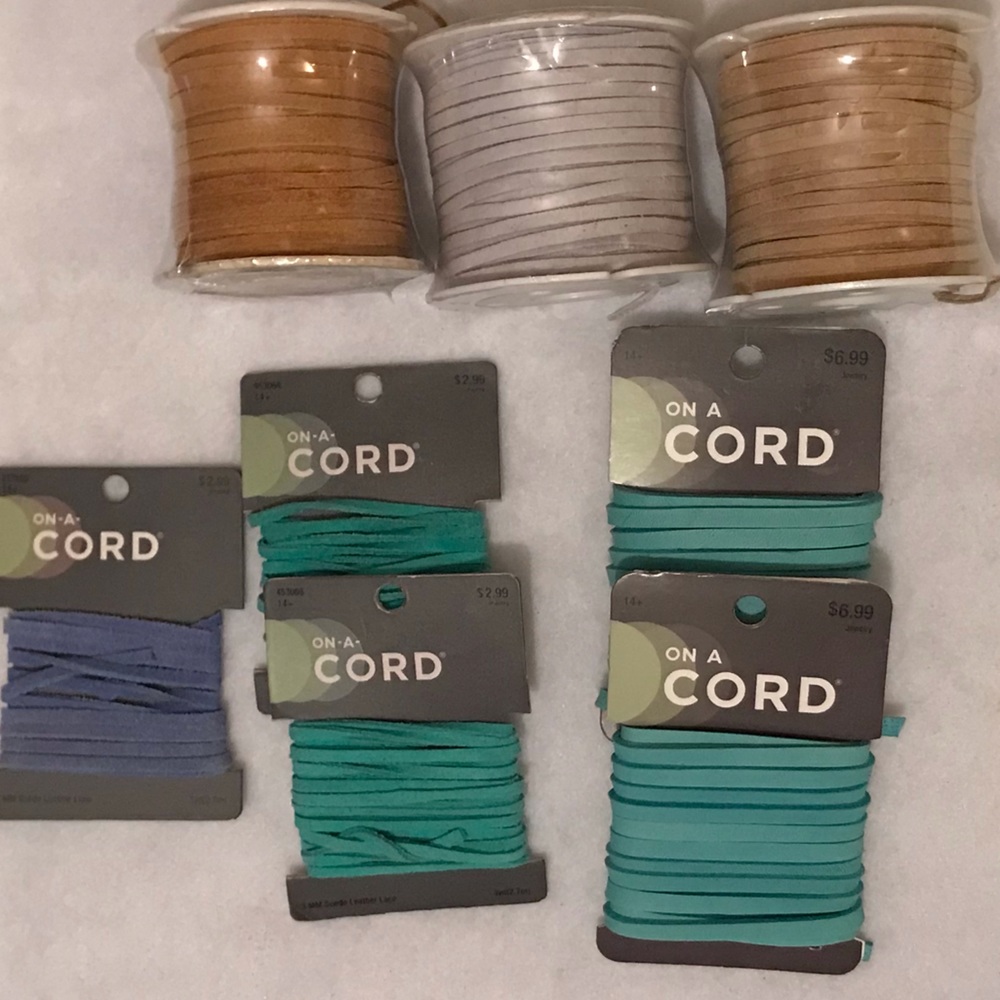 ***DONATING SOON! Leather cording for crafts, art, etc..
